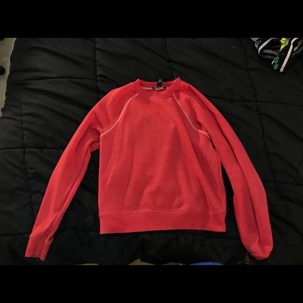 Red sweatshirt